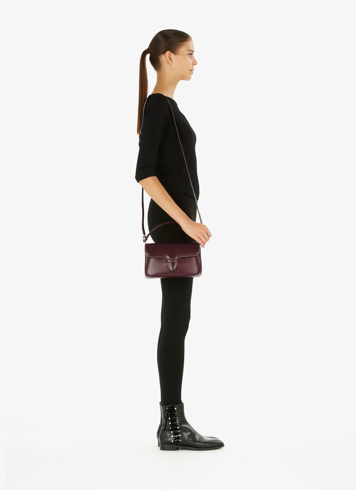 Bettina 25 Handbag ALAÏA PURPLE BETTINA 25 HANDBAG